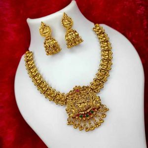 Lakshmi Temple Necklace Set