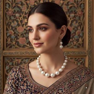 Pearl Necklace Set