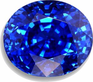 Round Cut Blue Sapphire