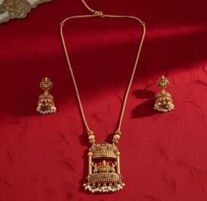 South Indian Temple Necklace Set