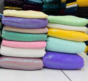 33 Inch Georgette Kichadi Sequins Embroidery Fabric