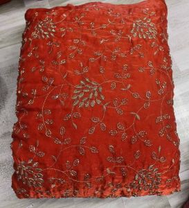45 Inch Fendi Space Silk Rolling Sequins Zaal Design Fabric