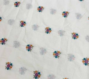 49 Inch Cora Cotton Multi Butta Embroidery Fabric