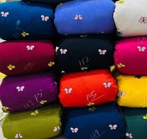 52 Inch Cora Cotton Thread Embroidery Fabric
