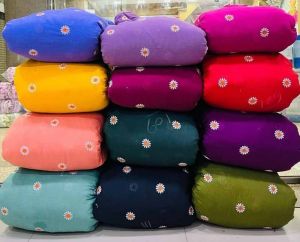 52 Inch Cora Cotton Thread Embroidery Fabric