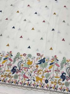 55 Inch Cora Cotton Daman Embroidery Fabric