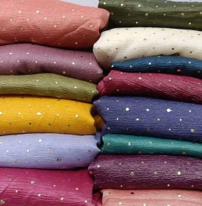 Banarasi Crush Shimmer Work Fabric