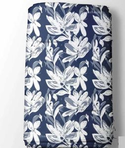 Cambric Cotton Flower Printed Fabric