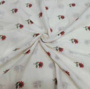 Cora Cotton Multi Thread Butta Embroidery Fabric