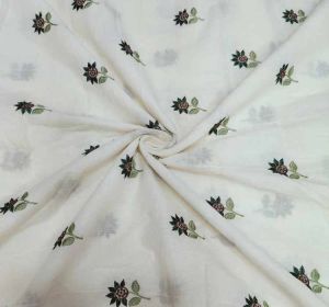 Cora Cotton Multi Thread Butta Embroidery Fabric