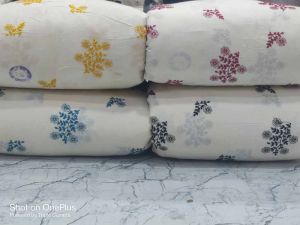 Designer Cora Cotton Embroidery Fabric