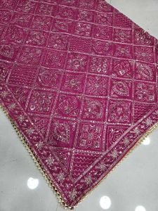 Georgette Heavy Work Vintage Dupatta