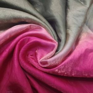 Kesariya Silk Ombre Fabric