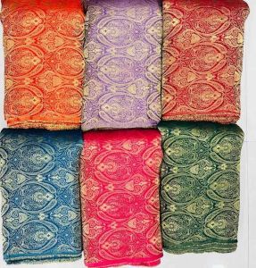 Kimkhab Silk Satin Jacquard Fabric