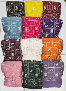 Rangoli Crush Cutdana Patola Box Embroidery Fabric