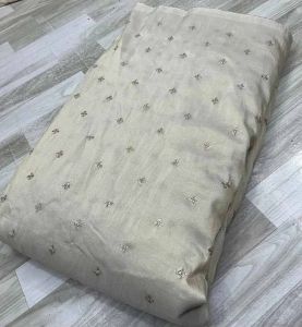 Tissue Shimmer Allover Sequins Butti Fabric