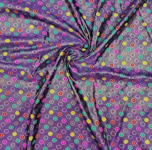 Tissue Shimmer Multi Butti Jacquard Fabric