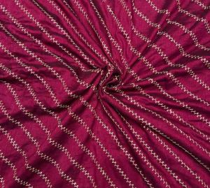 Vichitra Shimmer Lining Embroidery Fabric