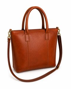 Brown Leather Handbag