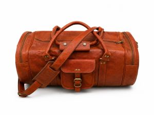 Brown Leather Duffel Bags