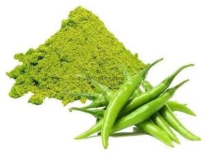 Dehydrated Green Chilli Powder