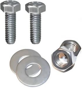 Railway P Way Bolt Nut Washer Set