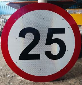 Speed Limit Sign Board