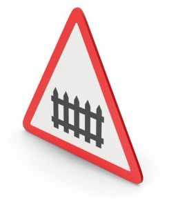 Unmanned Level Crossing Warning Board