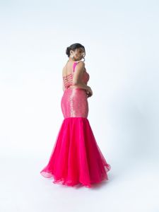 Ladies Pink Pure Banarasi Silk Lehenga Choli Set