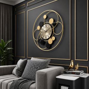 Modern Metal Wall Clock