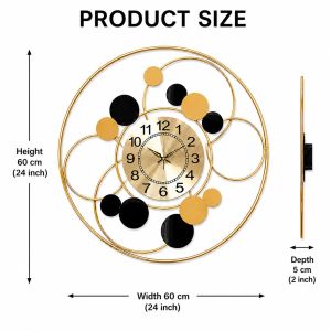 Modern Metal Wall Clock