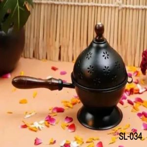 Iron Black Incense Burner