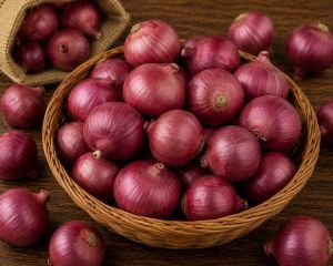 Fresh Pink Onions