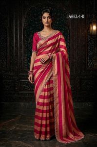 Ladies Floral Designer Party Wear Saree