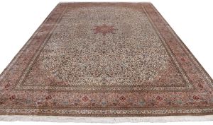 Luxury Silk on Silk Kashmir Carpets