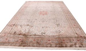 Luxury Silk on Silk Kashmir Carpets