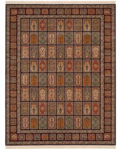 Small Box Silk On Silk Kashmiri Hand Knotted Silk Rugs
