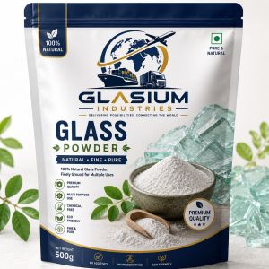 Processed Beer Bottle Glass Powder
