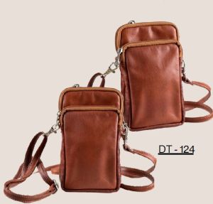 Goat Vt Leather Small Sling Bag