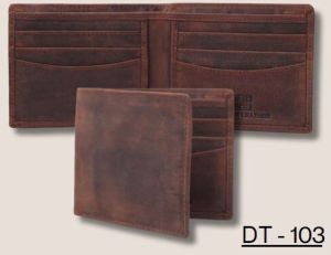 Leather Cut to Cut Wallet