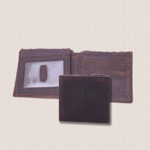 Leather Overflap Wallet