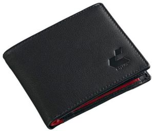Mens Crimson Noir Leather Wallet
