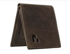 Mens Hunter Brown Leather Wallet