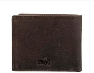 Mens Hunter Brown Leather Wallet