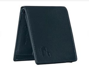 Mens Midnight Navy Leather Wallet