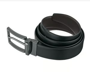 Mens Reversible Smooth Leather Belt