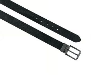 Mens Reversible Sunken Versatile Leather Belt