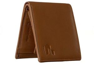 Mens Saddle Tan Brown Leather Wallet