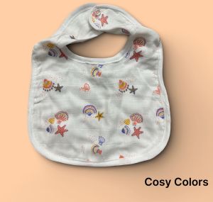 Printed Cotton Baby Bib