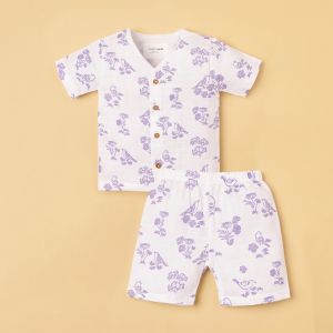 Pure Cotton Muslin Printed Co-rd Set
